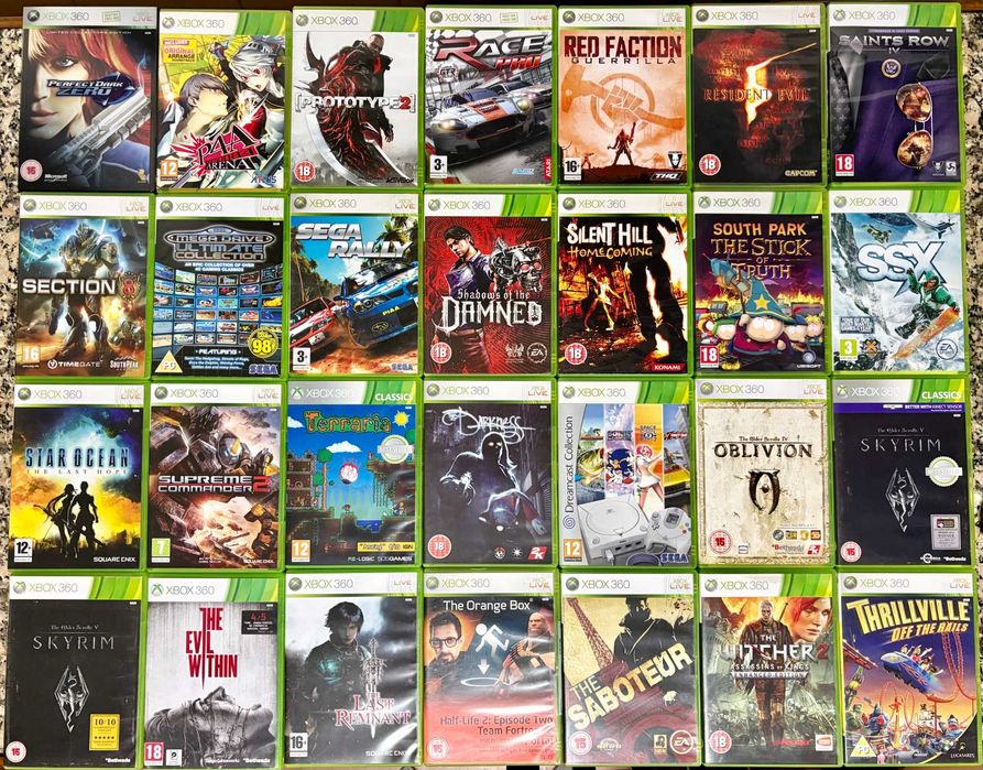 JOGOS XBOX 360 (Completos) || Portes Grátis || Ler Descrição↓