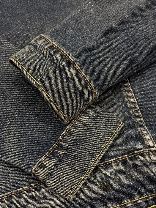 Джинсова куртка Levi's Trucker M синя Made in Mexico як нова