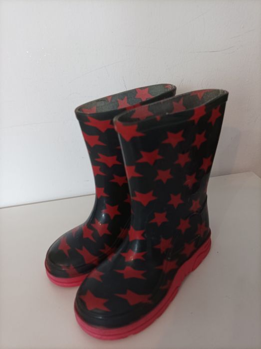 Buty kalosze gumiaki dla chłopca i dziewczynki rozmiar 25