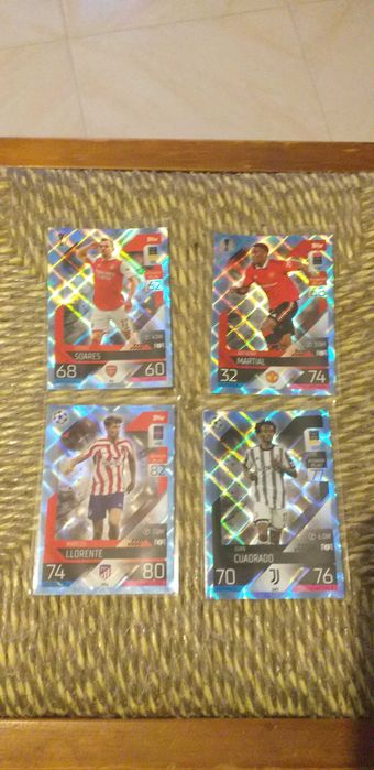 Cartas TOPPS Match Attax 22/23 (Liga Campeões, Europa e Conferencia)