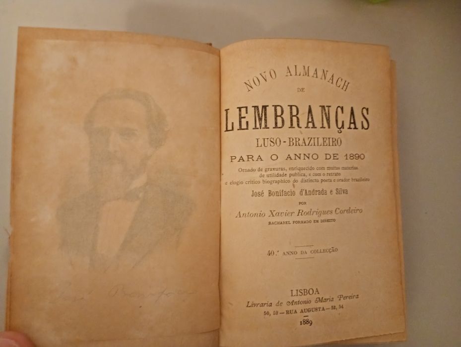 Novo Almanach de Lembranças Luso Brasileiro de 1890