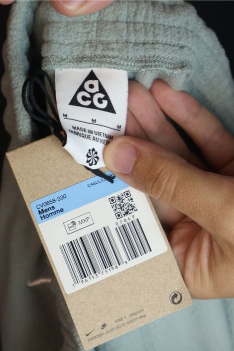 Штани чоловічі Nike Acg Polartec® Wolf Tree MenS Pants Grey CV0658-330