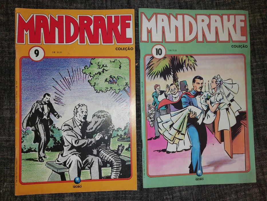 Mandrake – Coleção” (Editora Globo)