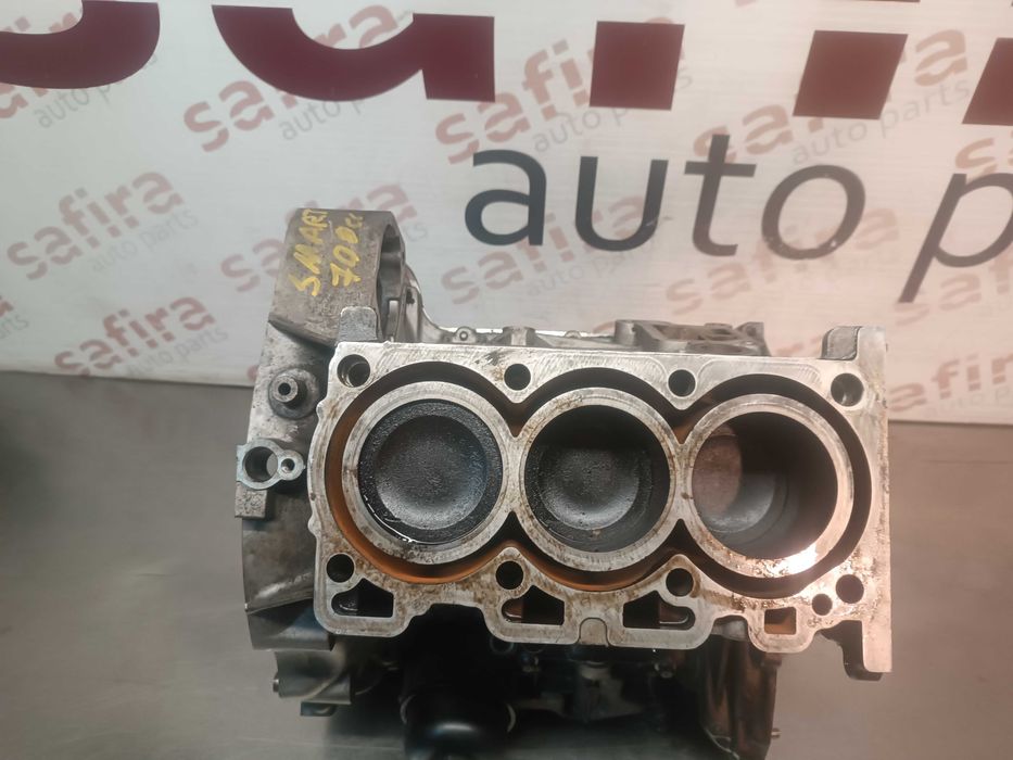 Bloco do motor armado com cambota e pistons Smart Fortwo 0.6i A1600100505