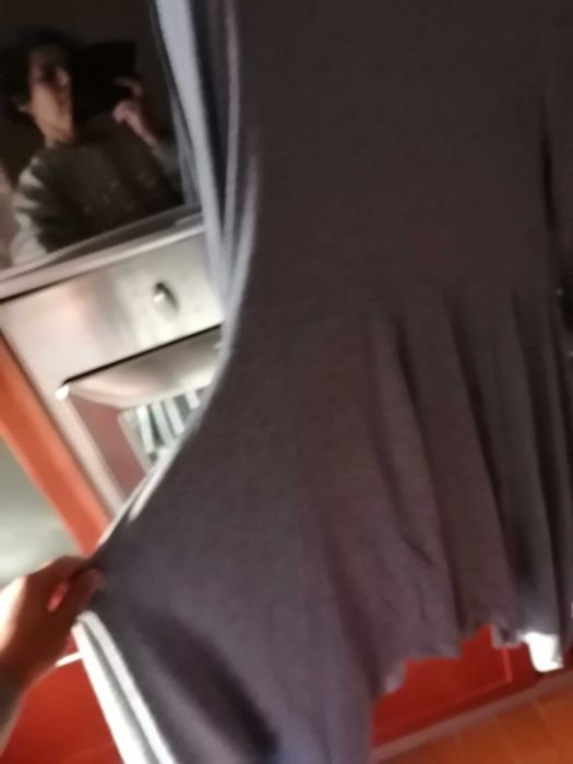 Vestido de malha Azul