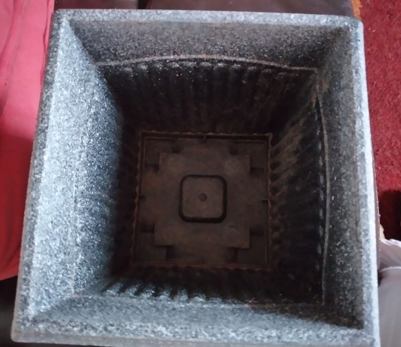 Vaso de polietileno novo