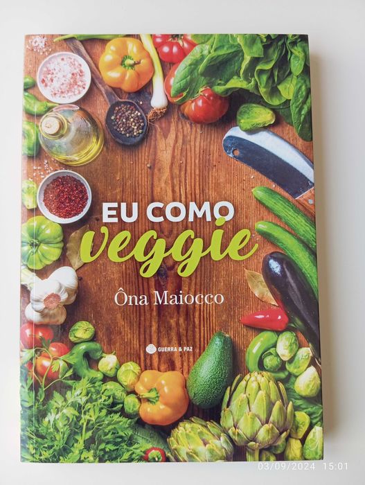 Livro "Eu Como Veggie" (Ôna Maiocco)