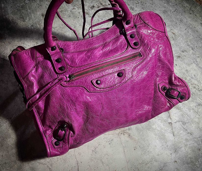 Шкіряна сумка Balenciaga city bag. Оригінал