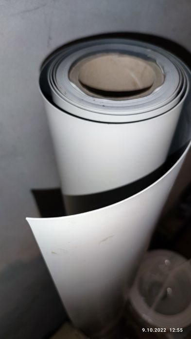 Okleina ścienna biała 1,5 mm