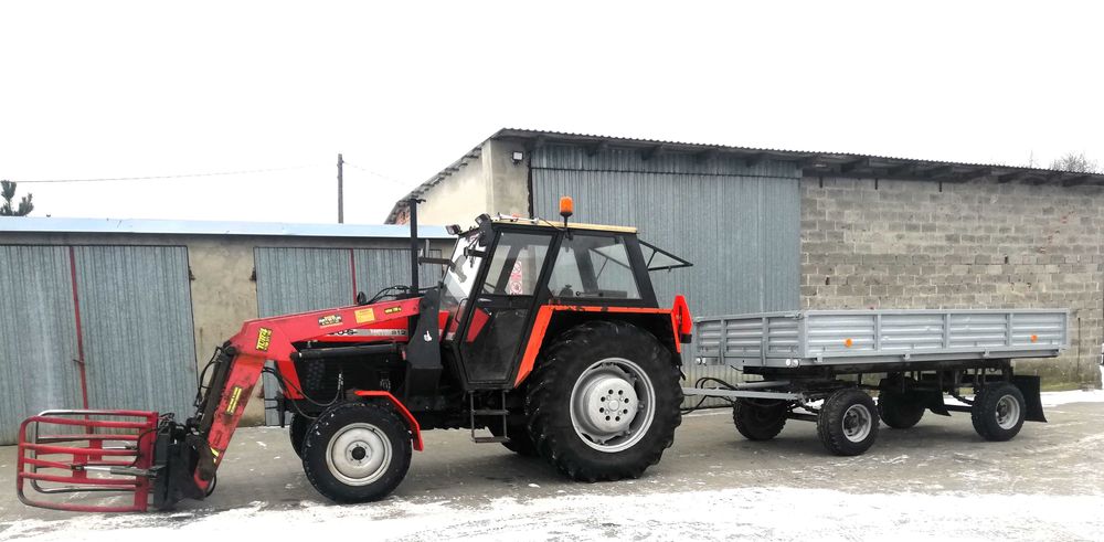 Ciągnik rolniczy Ursus 912, maszyny rolnicze