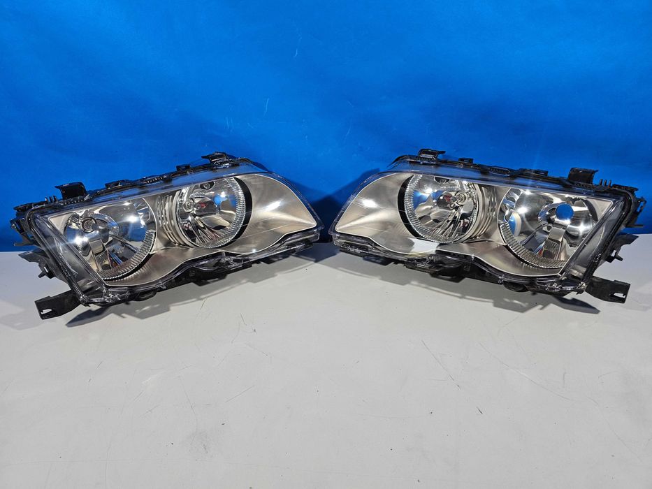 BMW E46 Lampy Przód Przednie Komplet Lewa+Prawa Europa IGŁA