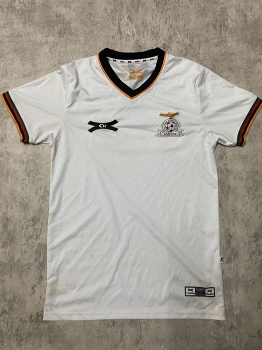 Koszulka Zambia Afryka Football piłkarska