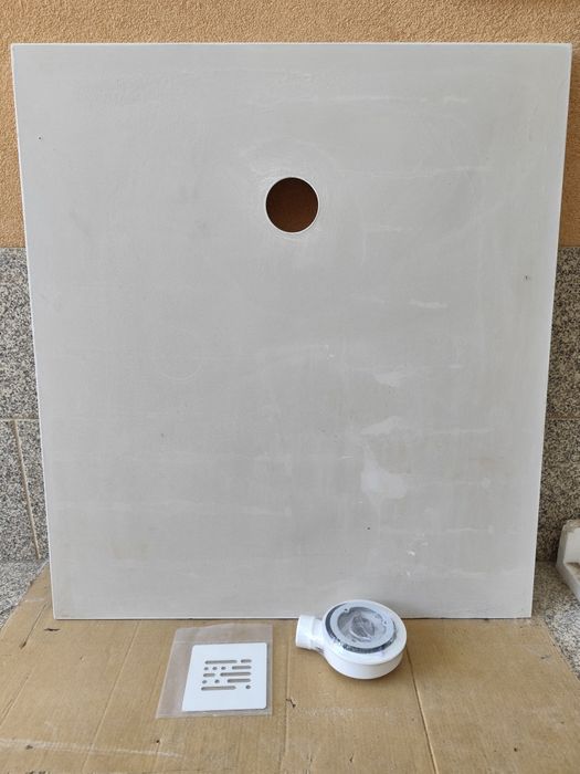 Base duche planstone branco 100x90cm