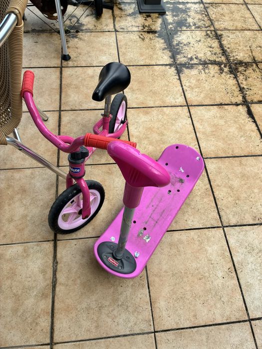 Trotinete Skate Fisher Price Bicicleta de equilibrio Chicco