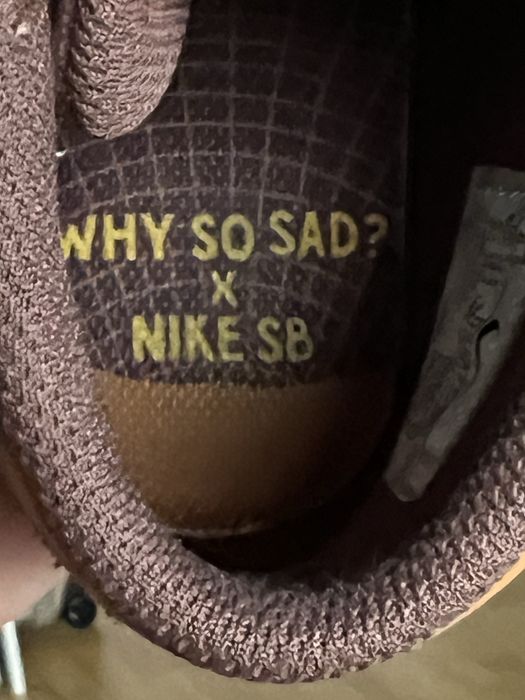 Nike SB BRUIN HI PRM x Why so sad?