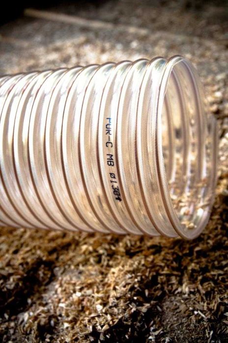 Wąż antystatyczny gładki 100mm przewód odciągu rura 10MB