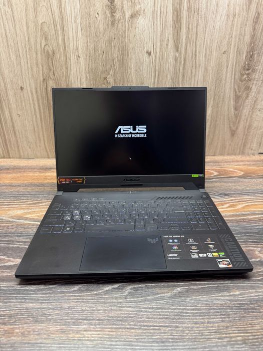 МАГАЗИН Ігровий ноутбук Asus TUF FA507 15.6 | FHD| 144Hz | AMD Ryzen 5 7535HS| DDR5-16GB| SSD-512GB|RTX 4050 6GB 140W