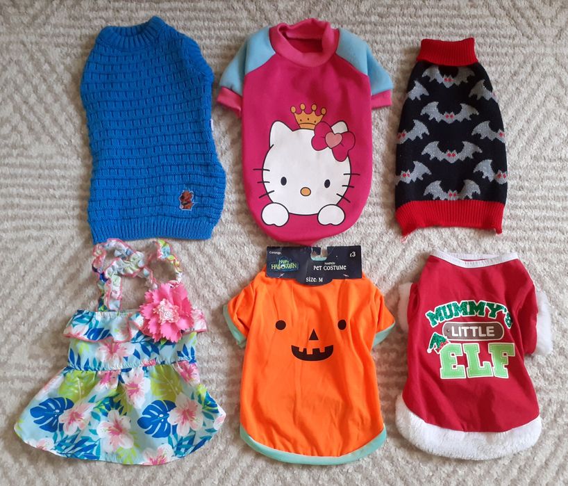 Фірмовий класний новий і б.у одяг,одежда песику,собаке,кофта,куртка