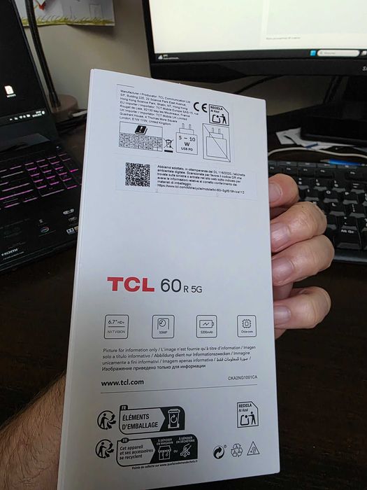TCL 60r 5G nowy nie otwierany