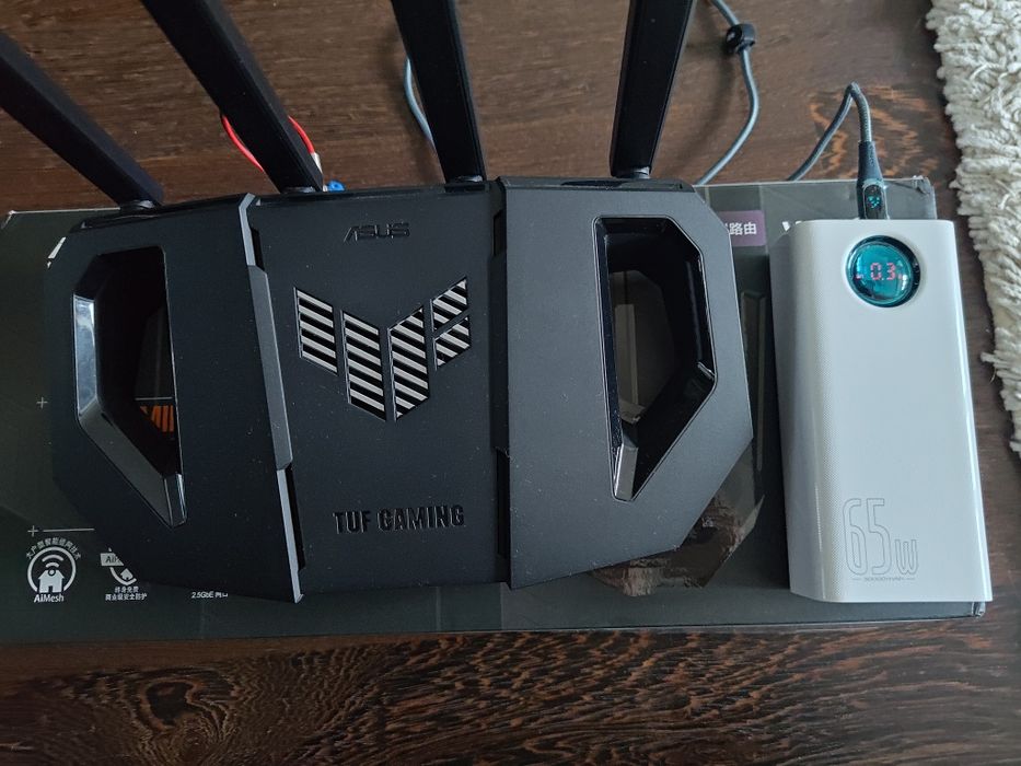 Ігровий роутер ASUS TUF Gaming BE3600 (90IG0900-MO9C00)