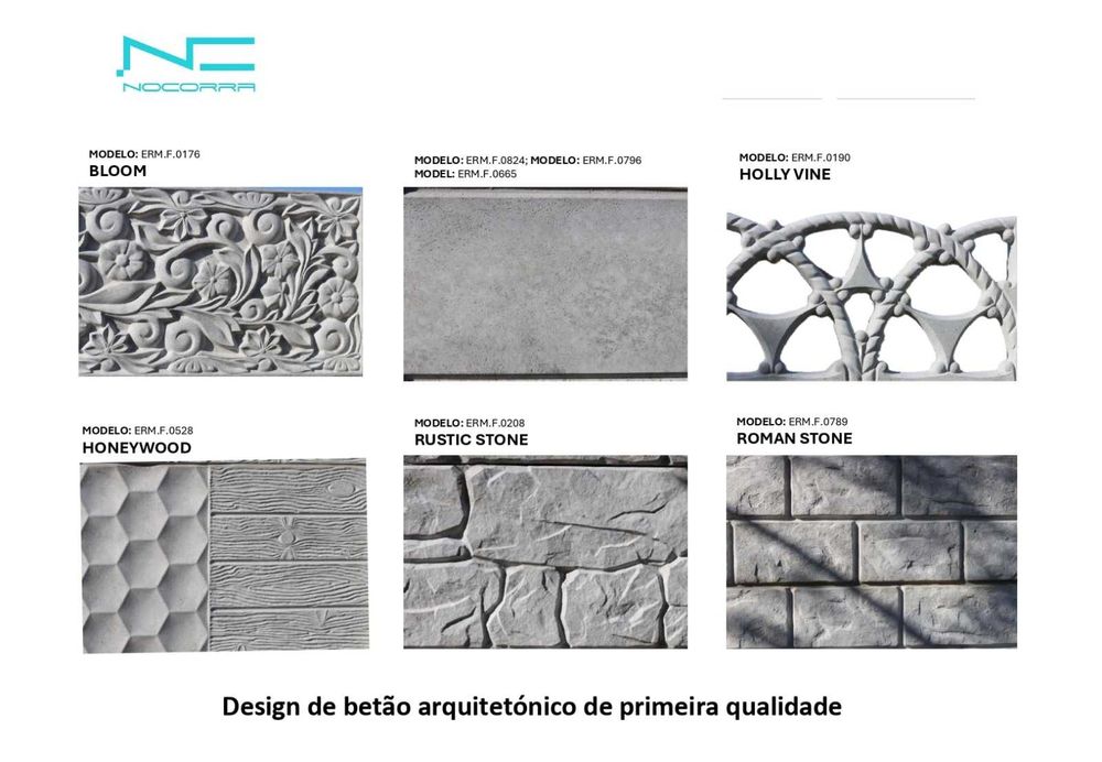 Painéis vedação em betao