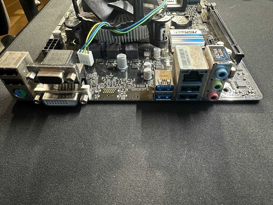 Материнська плата з процесором I5, БЖ, HDD, відеокарта