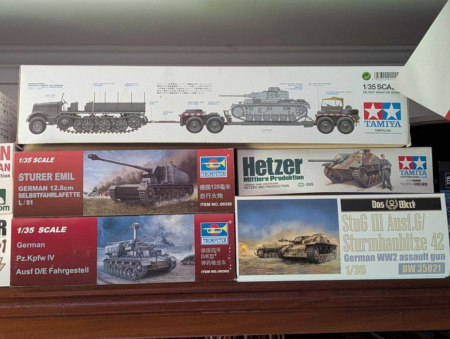 Super Mega Pack (49 kits) Modelos militares alemães WW2 1:35 1/35 kits