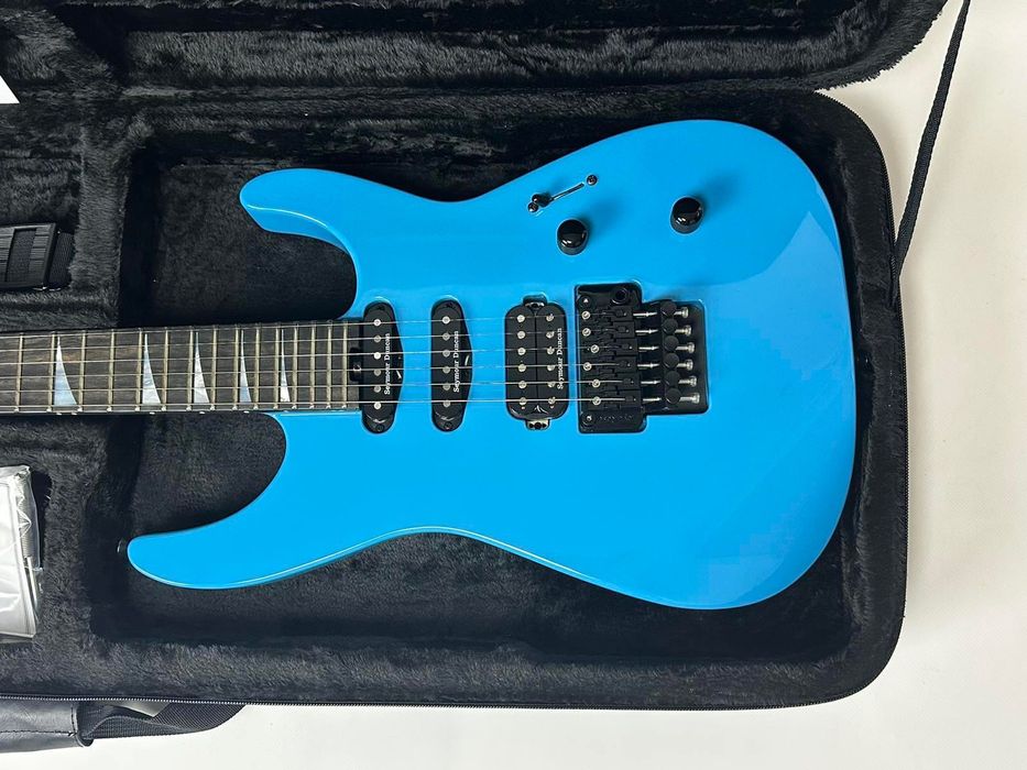 Ація! 2022 USA Jackson Soloist SL3 Riviera Blue (NEW, ebony, 1500!$)