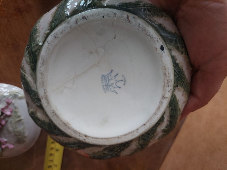 Caixa antiga em porcelana