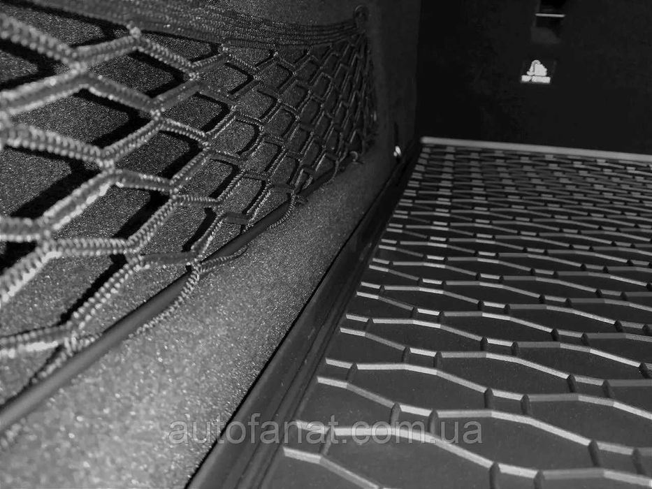 Коврик в багажник Mercedes | Резиновий Автоковрик Мерседес | Гумовий