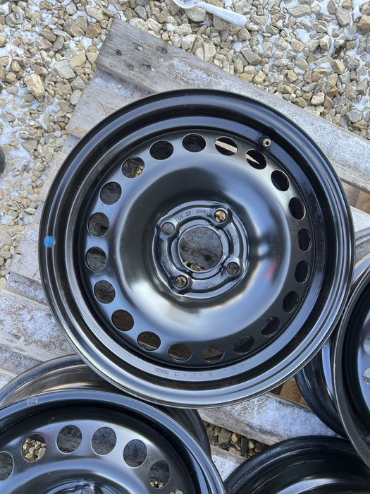 4xfelga stalowa 14” OPEL Karl (4x100 ET/IS38) z TPMS