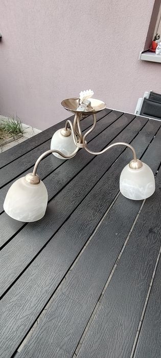 Lampa sufitowa 3 kloszowa