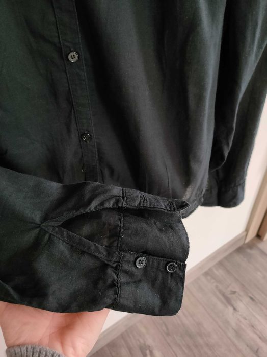 Koszule czarne rozm M - 2 sztuki