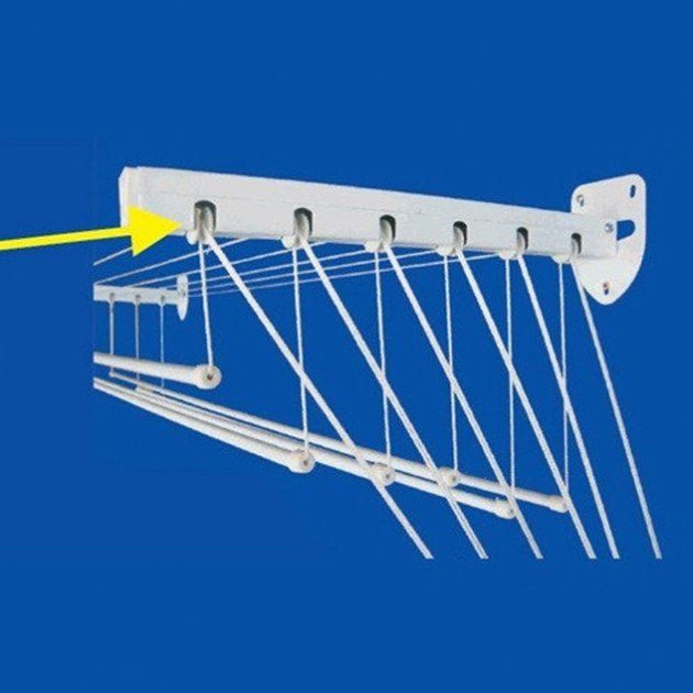 Настенно-потолочная сушилка"Флорис". Сушка для белья,одежды,вещей.