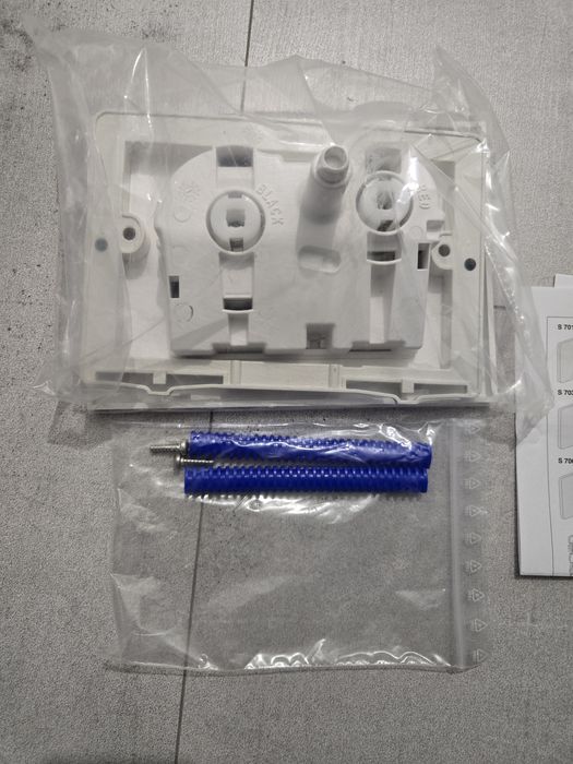 Przycisk spłukujący SANIT cedo biały