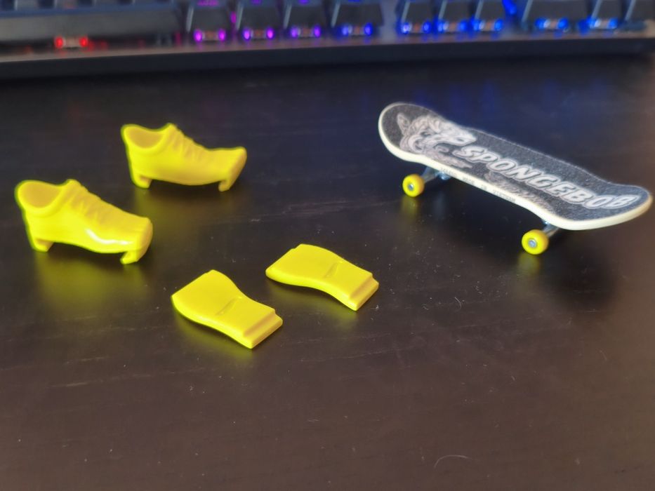 Mini skate limitado do SpongeBob do 2007