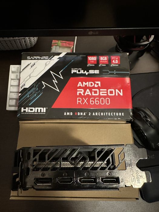 RX 6600 8gb Sapphire Pulse