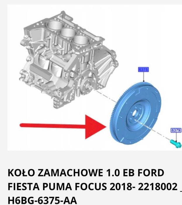 Sprzedam Koło zamachowe do Forda 1.0 EcoBoost