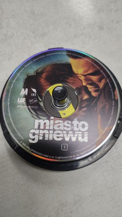 Miasto gniewu. Dvd