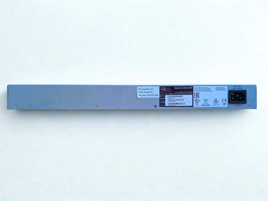 Cisco SG200-50P | 48x GbE com PoE 180W e 2x SFP