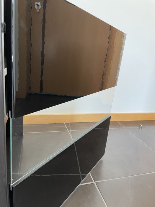 Móvel besta 60x64 preto e preto castanho