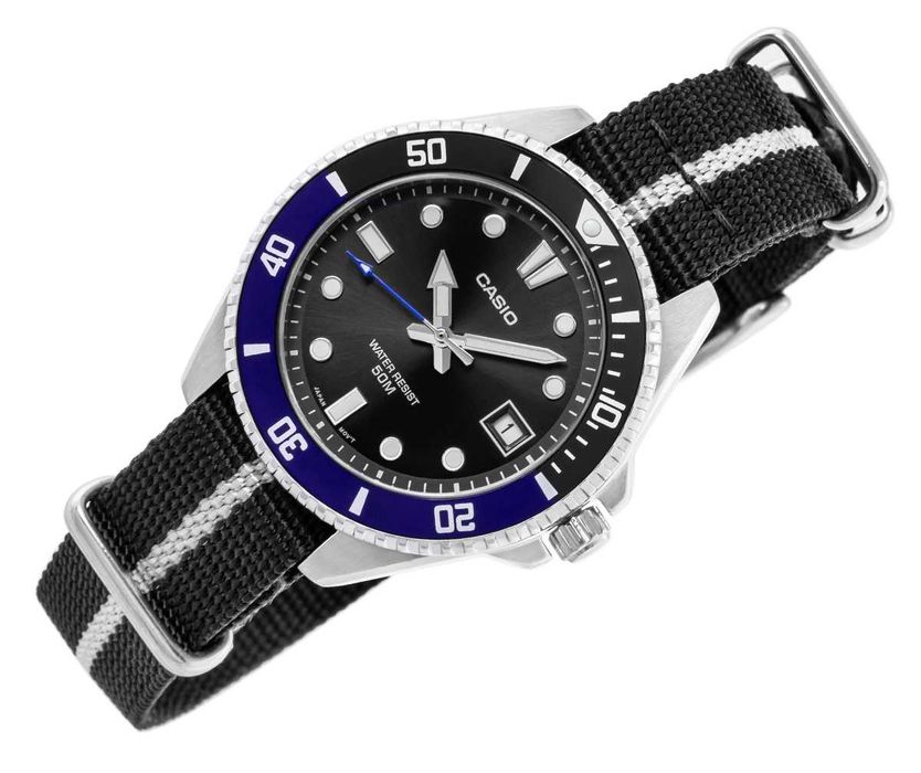 Nowy Zegarek Męski CASIO MDV-10C-1A2VEF Diver Sportowy BOX