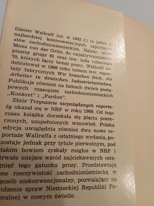 Trzynaście niepożądanych reportaży - Gunter Wallraff
