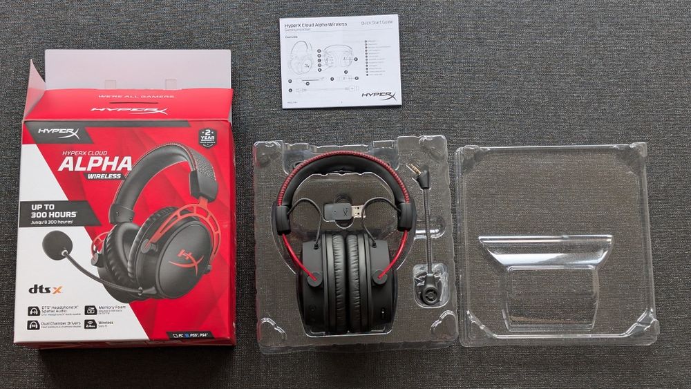 Навушники HyperX Cloud Alpha Wireless Black/Red (4P5D4AA)