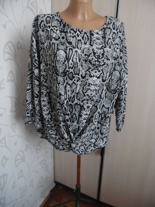 bluzka poliester xl primark (a55)