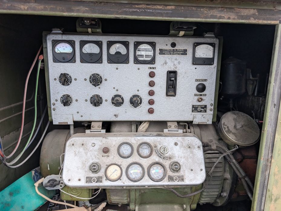 Дизельний військовий генератор 15кв