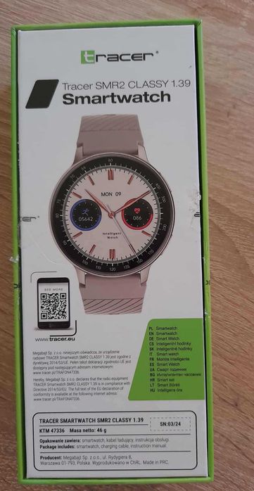 Smartwatch Tracer SMR2 CLASSY 1.39
