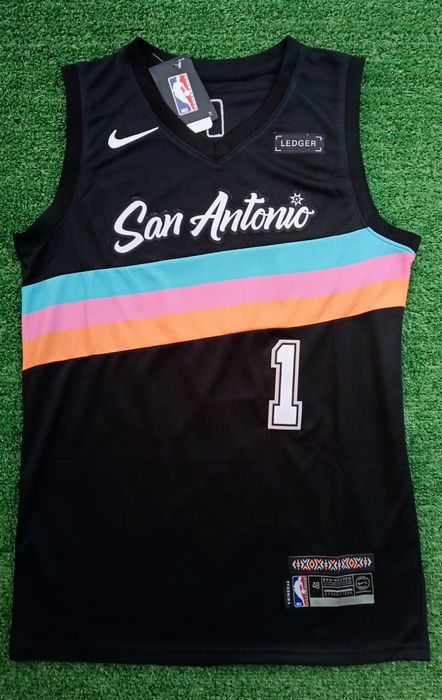 Camisola NBA Spurs #1 WEMBANYAMA