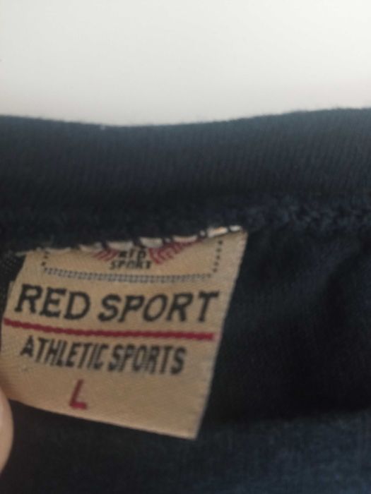 Red Sport męska koszulka t-shirt z nadrukiem r L