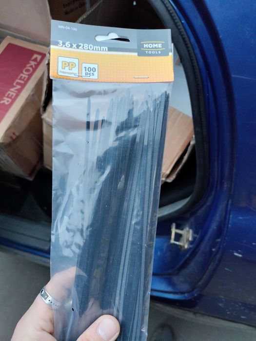 Кабельная стяжка, пластиковая, 3,6 х 280 мм (Опт)